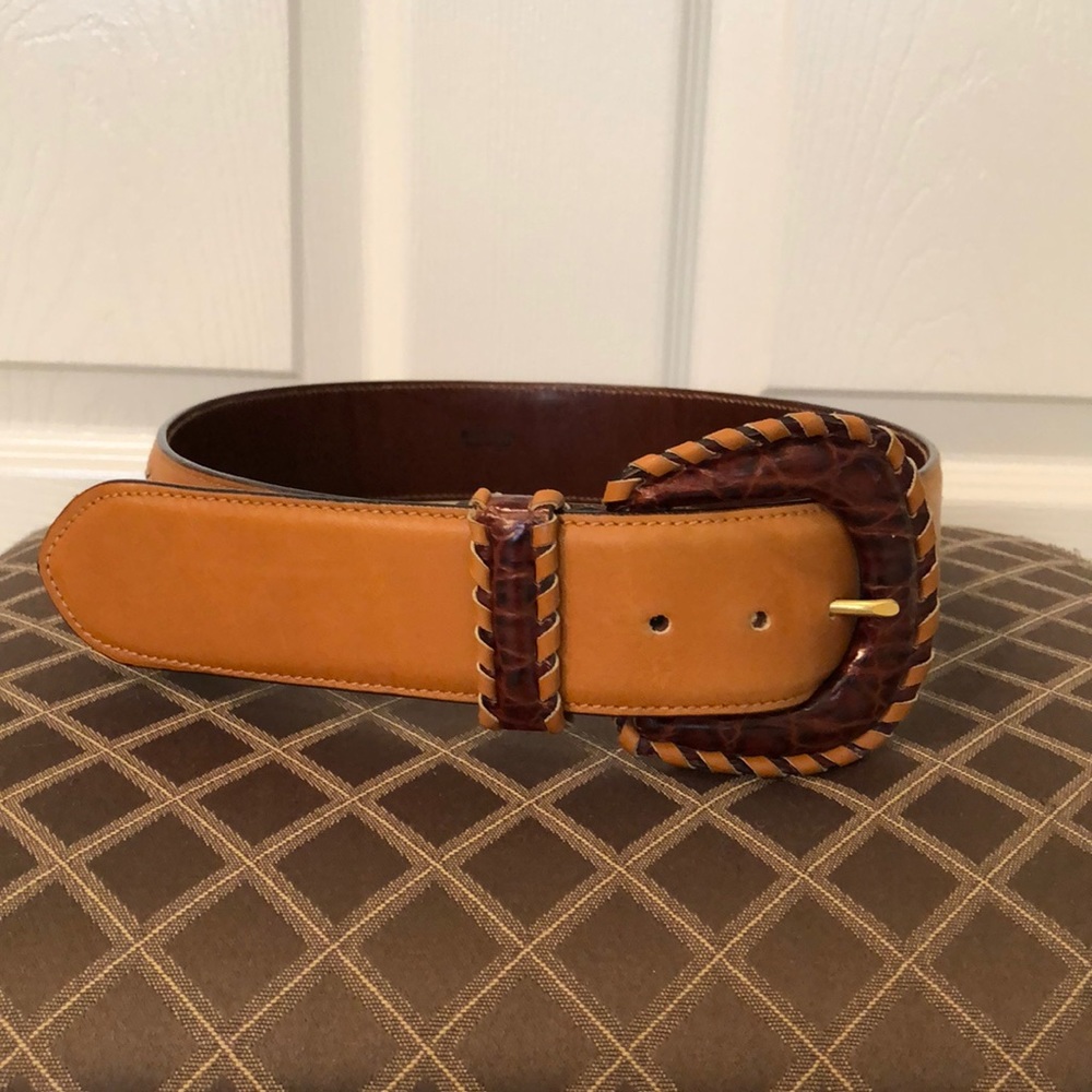 Vintage 90s leather belt